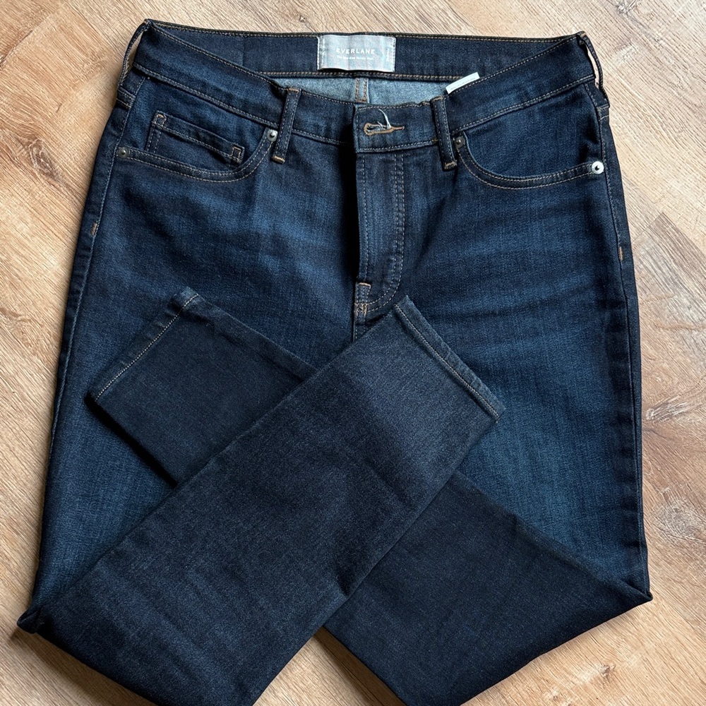 Everlane mid rise skinny jeans